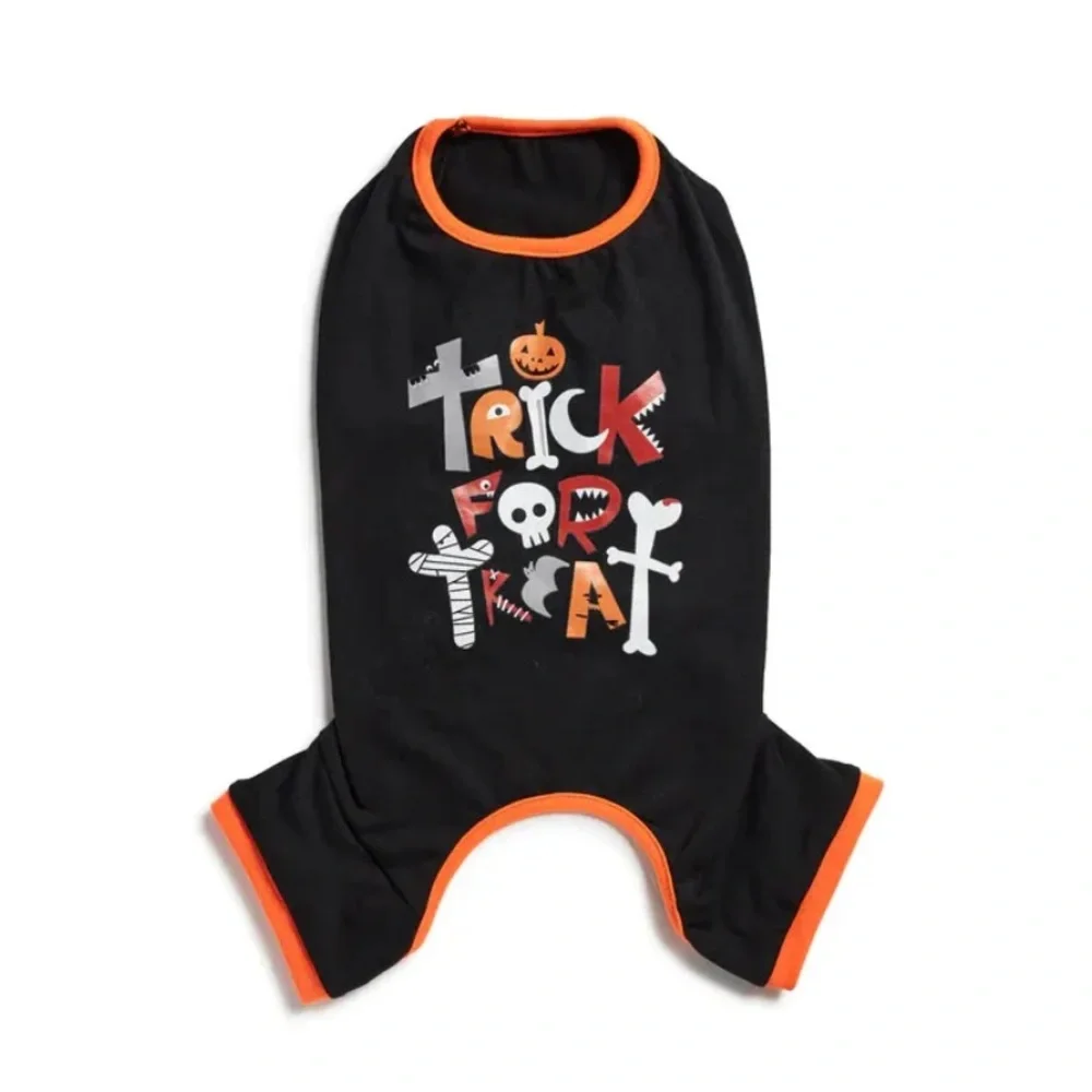 HOTEL DOGGY Trick or Treat Spooky Halloween Bone Candy Onsie